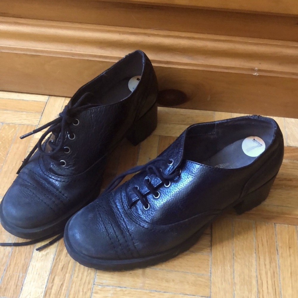 Aerosoles heelrest heeled leather shoes 7